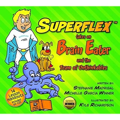 Superflex Takes On Brain Eater and The Team of Unthinkables