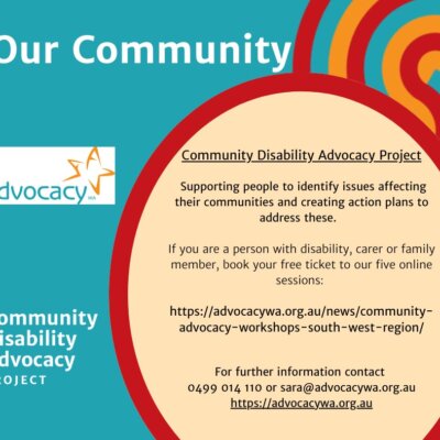Community Disability Advocacy Project – Online
